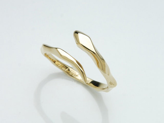Deal Design - Line Snake 10K Gold Ring 1