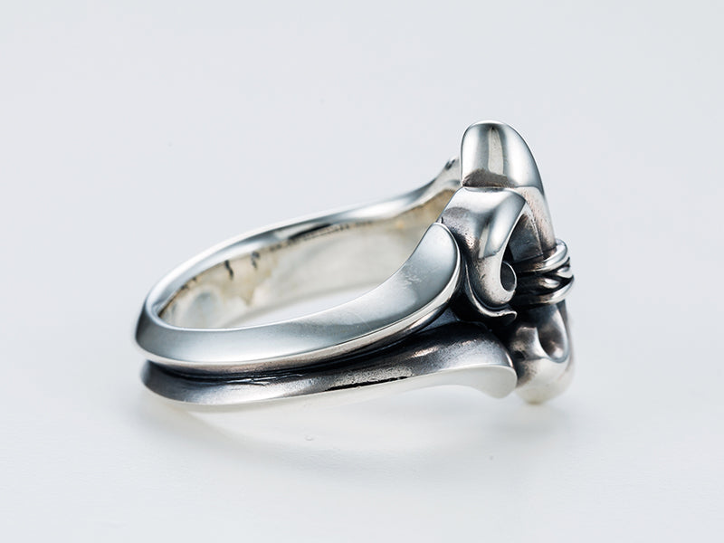 a&g silver 925 lily ring クロムハーツ 17号 a&g silver 925 lily ring クロムハーツ 17号