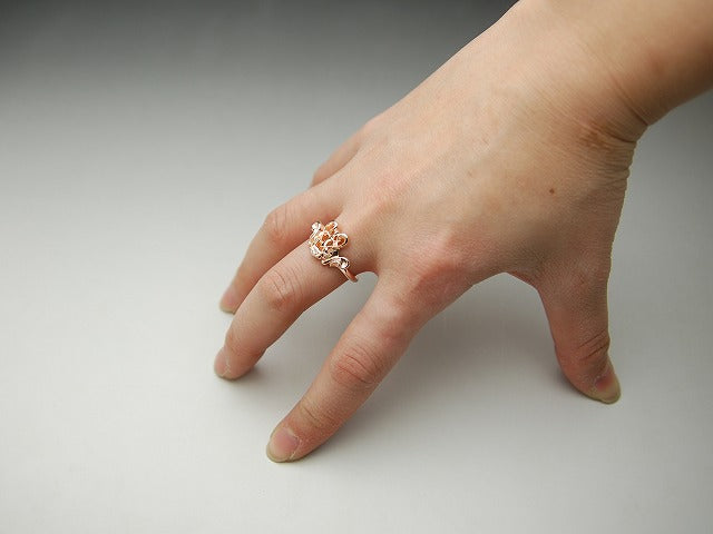 Deal Design - One Drop Aquarius Pink Ring 2