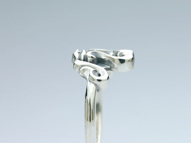 Deal Design - One Drop Aquarius Silver Ring 3