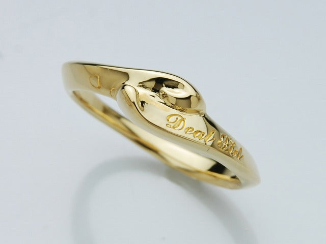 Deal Design - One Flag 18K Gold Ring 1