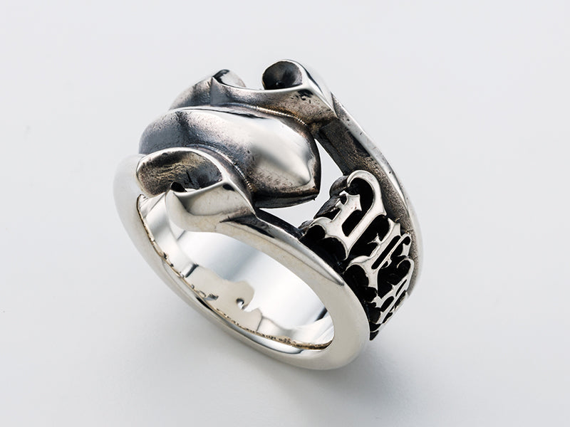 Deal Design - One Side Lily: Wide Ring 5
