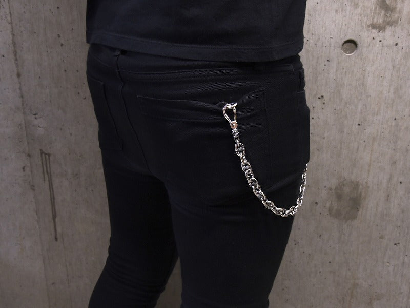 Deal Design - Oval fan wallet chain: narrow 3