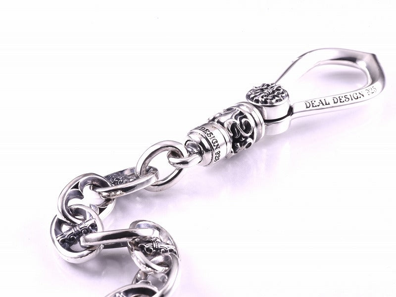 Deal Design - Oval fan wallet chain: narrow 5