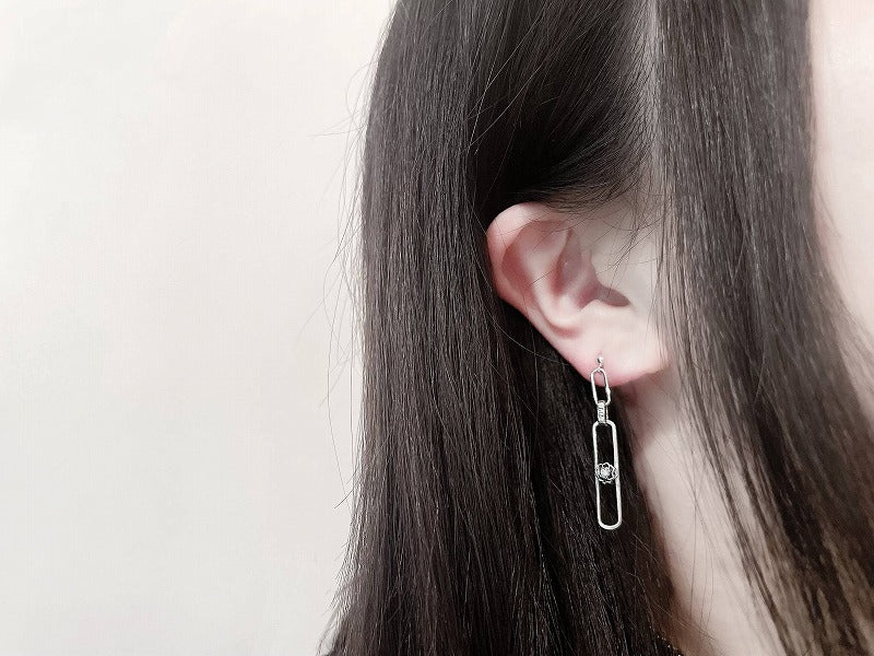 Deal Design - Paper Chain Rose Earrings 2