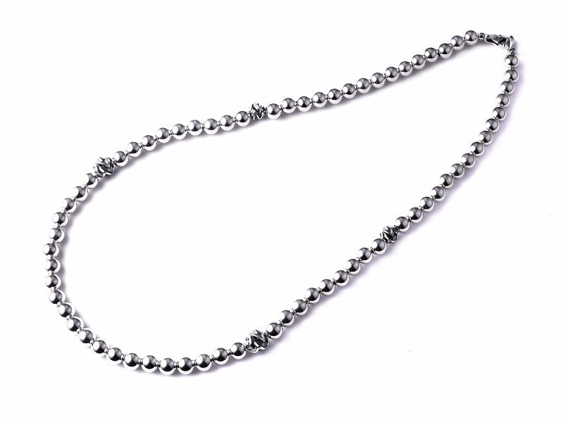 Deal Design - RT: Pearl Necklace 8mm ( All Silver ) 4