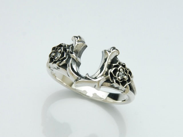 Deal Design - Rose Horseshoe Ring 1