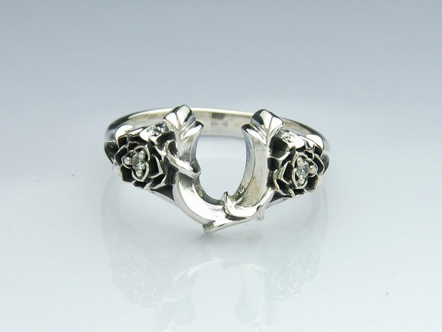 Deal Design - Rose Horseshoe Ring 4