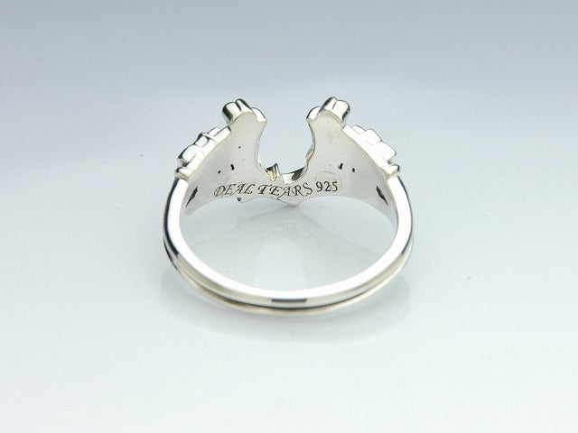 Deal Design - Rose Horseshoe Ring 5