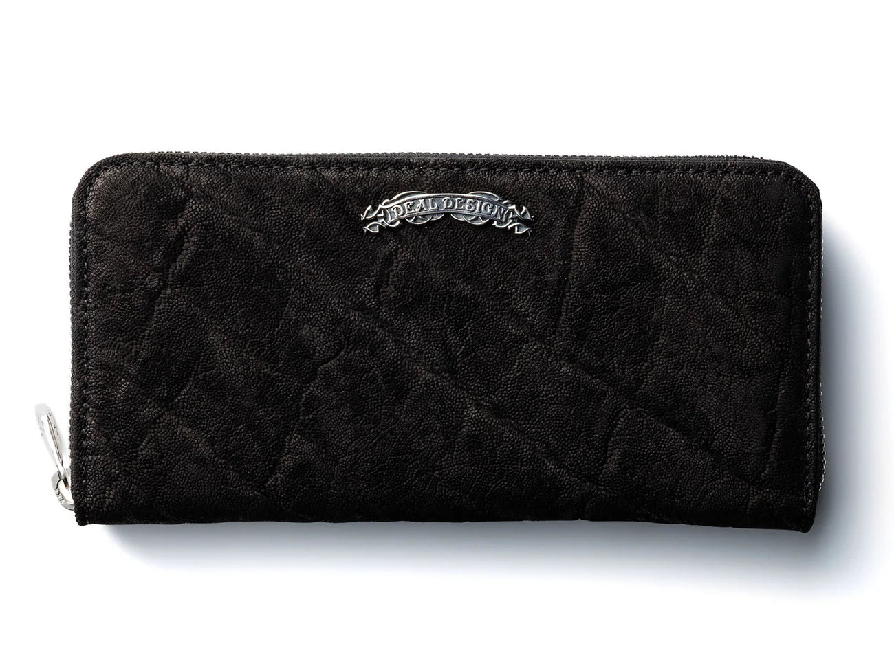 Deal Design - Round Zip Wallet : Elephant Leather 1