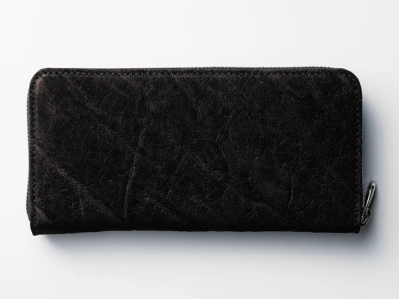 Deal Design - Round Zip Wallet : Elephant Leather 2