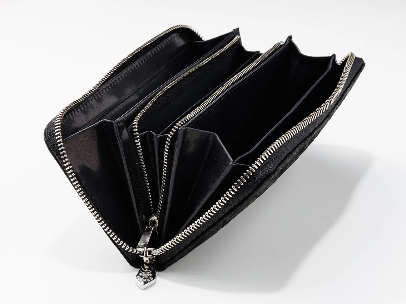 Deal Design - Round Zip Wallet : Elephant Leather 4