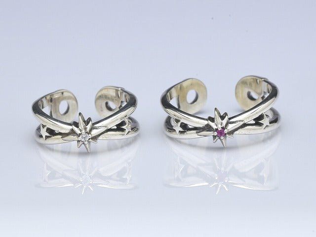 Deal Design - Safety Pin Star Ring 5