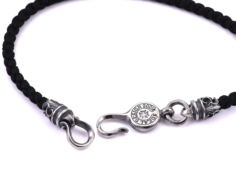 Deal Design - Scroll Rope Bracelet: Silk Cord 3