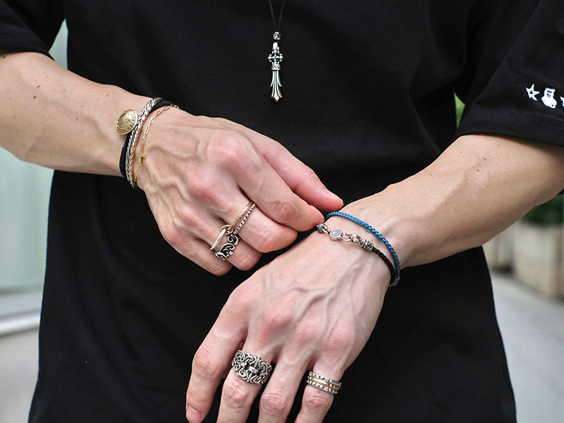 Deal Design - Scroll Rope Bracelet: Silk Cord 6