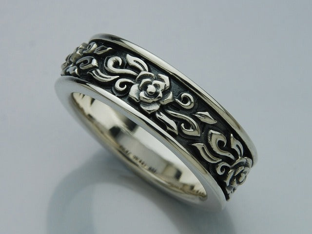 Deal Design - Scroll Rose Ring 4