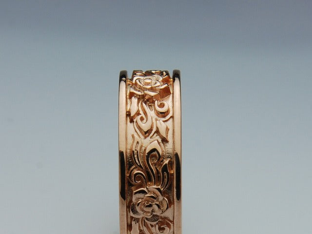 Deal Design - Scroll Rose Ring 5