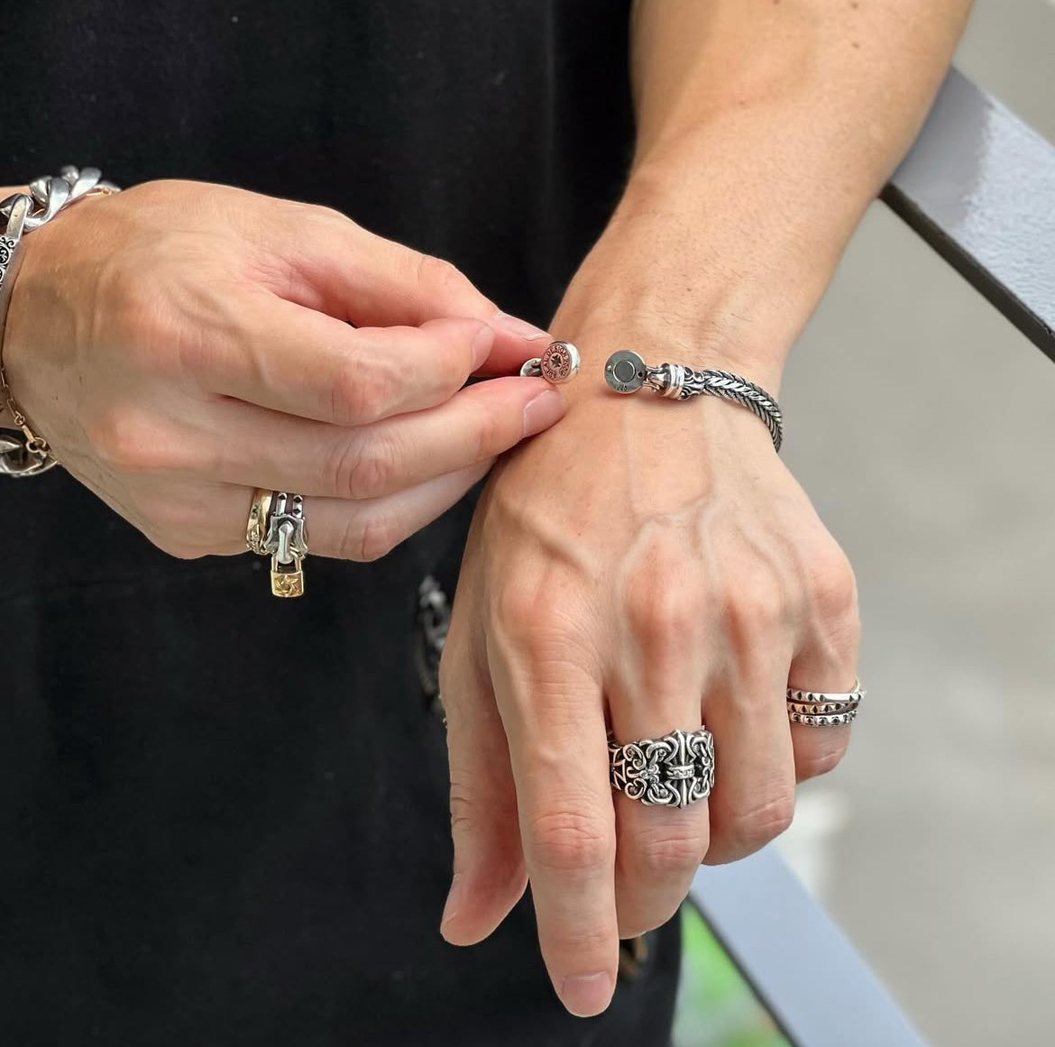 Deal Design - Seal Logo Bracelet : Flat Snake 3