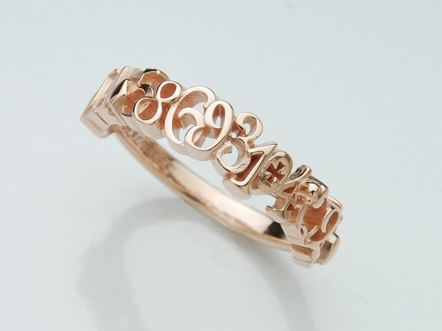 Deal Design - Shuffle Number Pink Ring 1