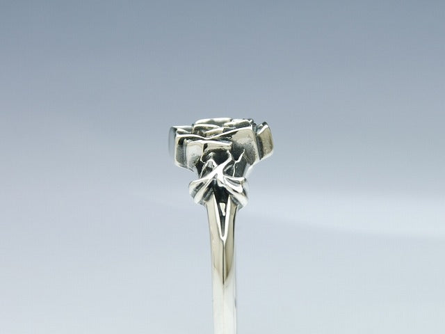 Deal Design - Single Grid Rose Ring (SV) 3