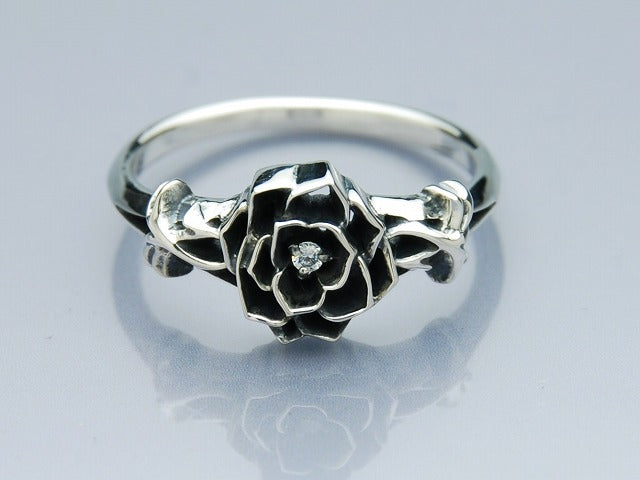 Deal Design - Single Grid Rose Ring (SV) 4