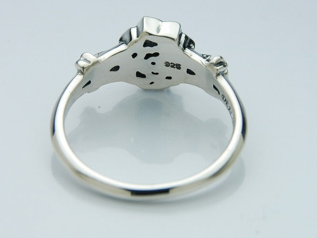 Deal Design - Single Grid Rose Ring (SV) 5