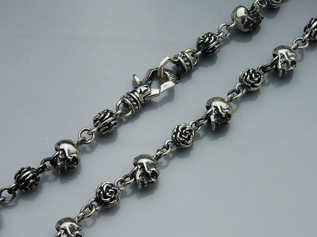 Deal Design - Skulls & Roses Chain (L) 1