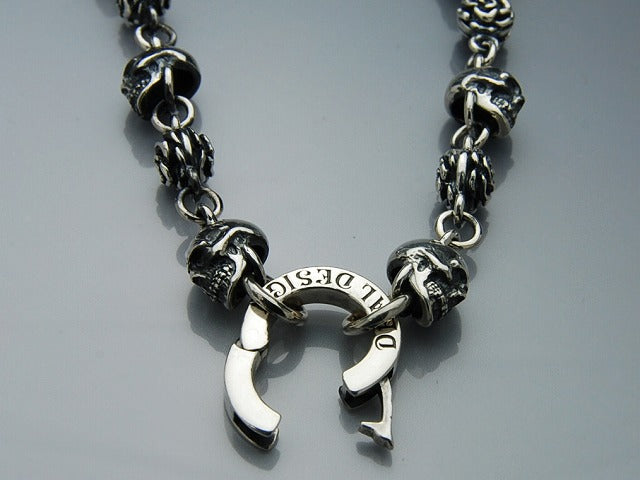 Deal Design - Skulls & Roses Chain (L) 2