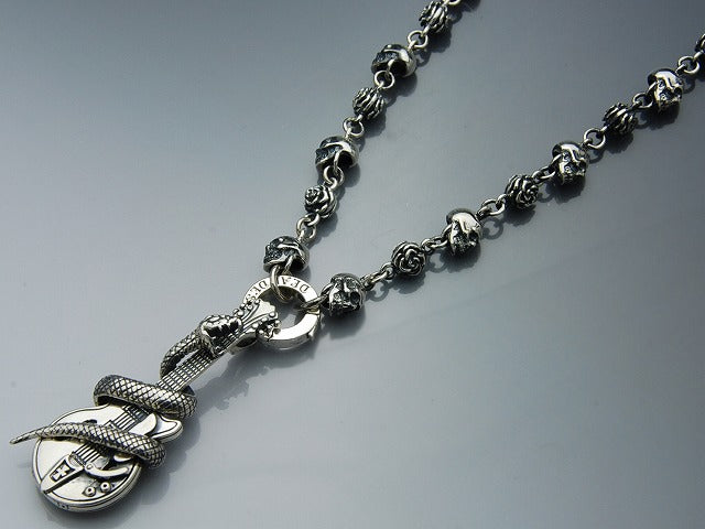 Deal Design - Skulls & Roses Chain (L) 4