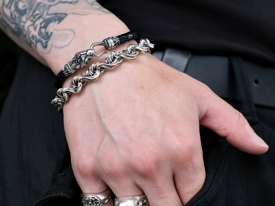 Deal Design - Snake Bite Bracelet : Leather 5
