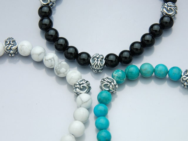 Deal Design - Snake Rock Bracelet : Silver Ball 2