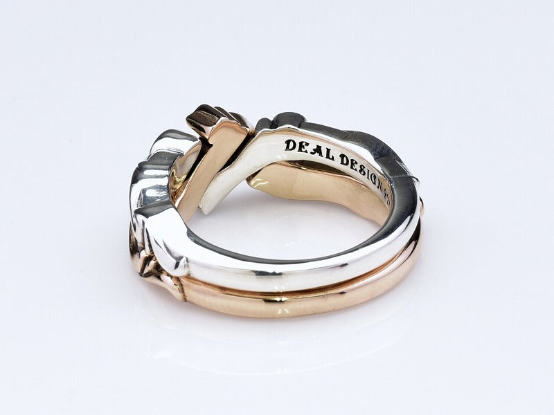 Deal Design - Spade Gimmel Ring 4