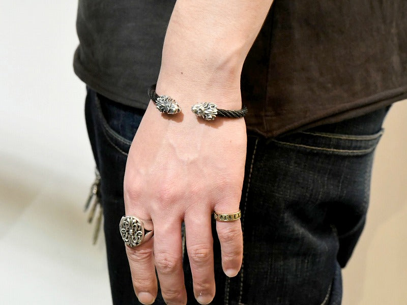 Deal Design - Stainless Wire Bangle : Baby Lion 6