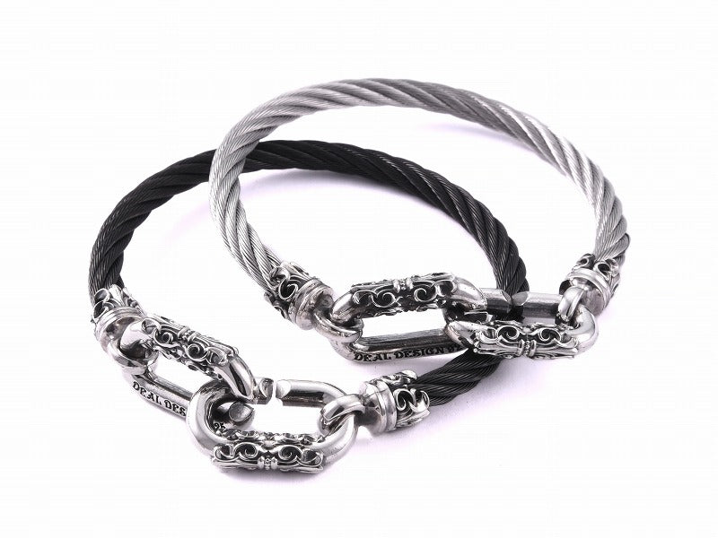 Deal Design - Stainless Wire Bangle : Oval Connect 1