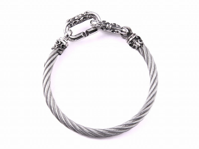 Deal Design - Stainless Wire Bangle : Oval Connect 2