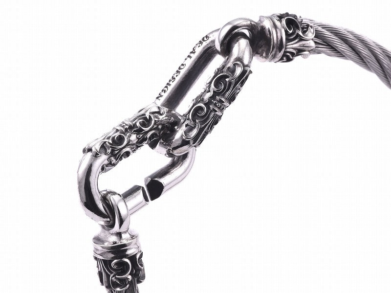 Deal Design - Stainless Wire Bangle : Oval Connect 3
