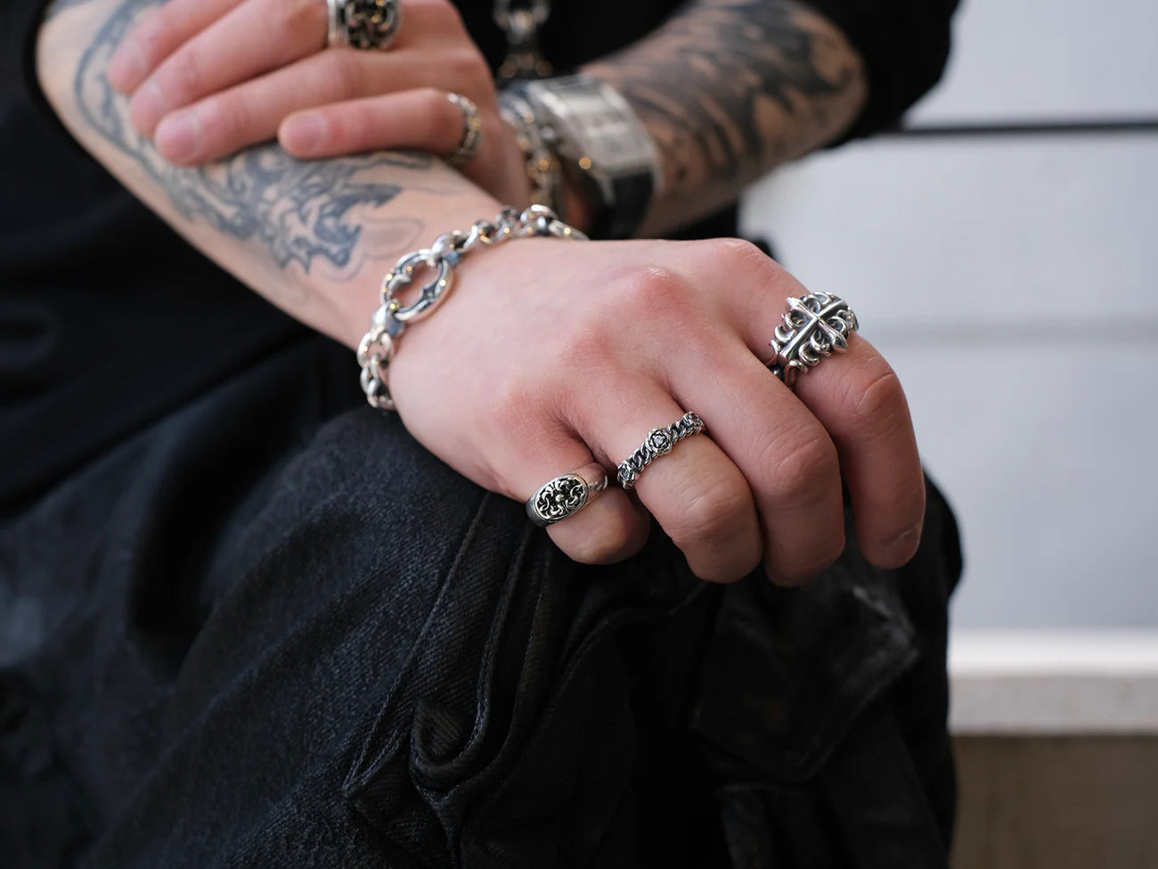 Deal Design - Stick Rose Ring 6