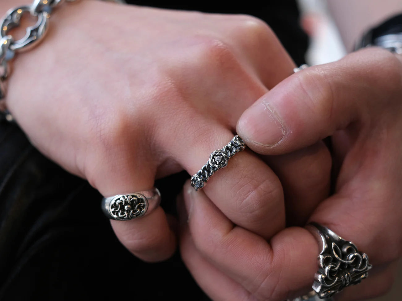 Deal Design - Stick Rose Ring 7