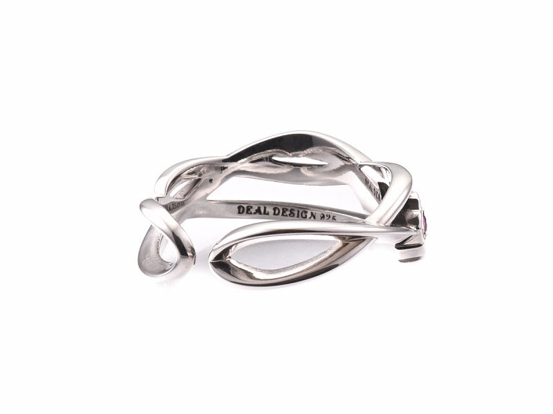 Deal Design Crossing Snake Ring 4