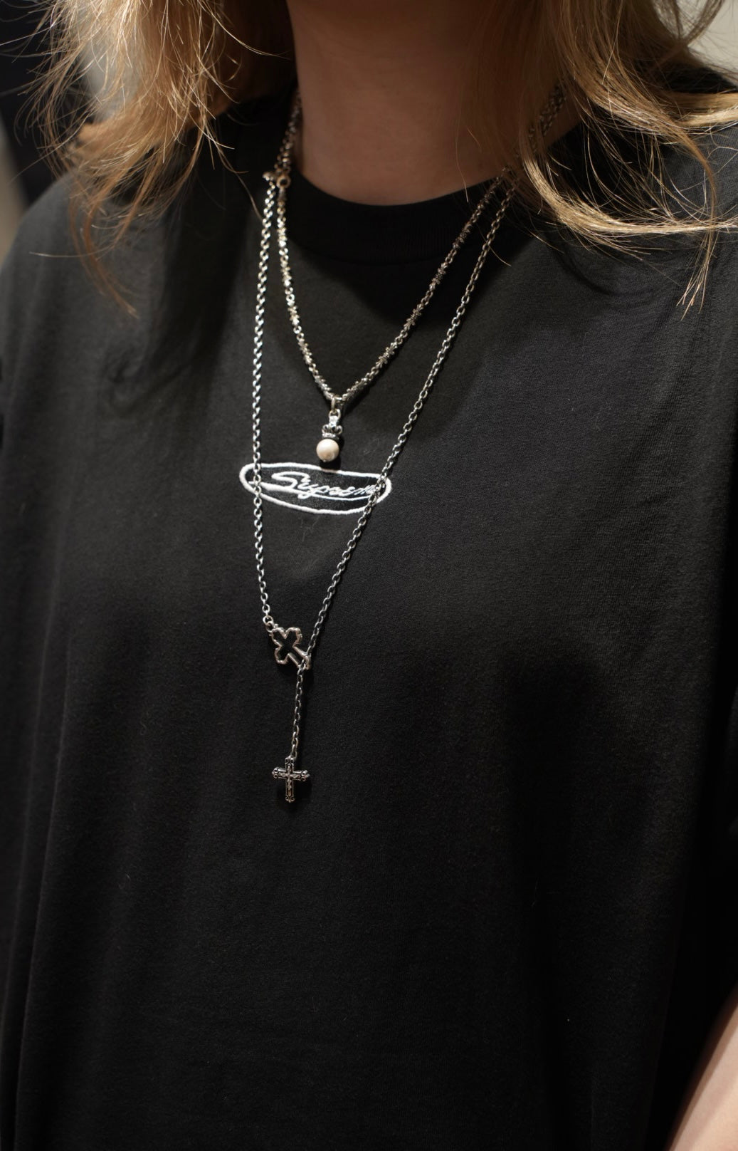 Deal Design - Drop Crown Pearl Pendant 2