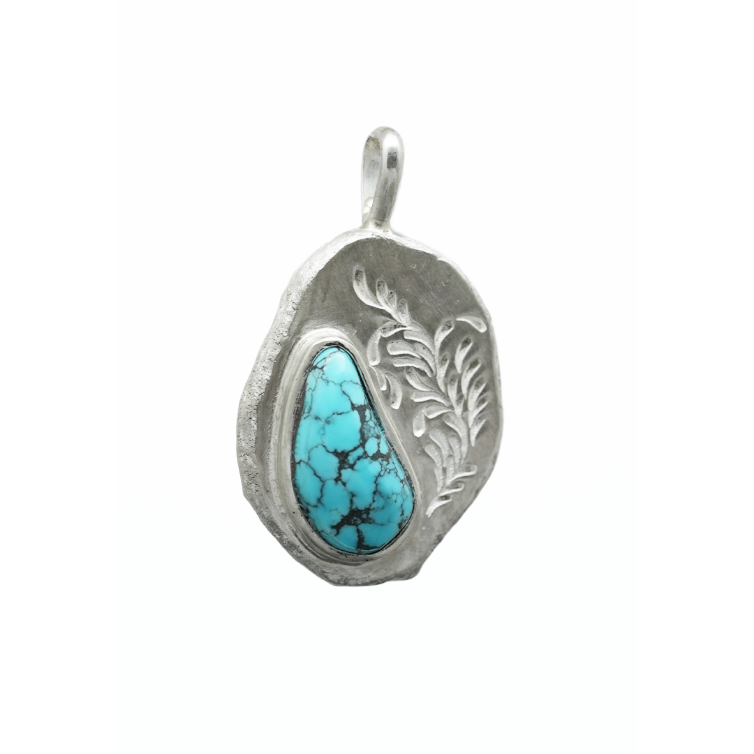 Silver Dollar Craft Morenci Turquoise Top