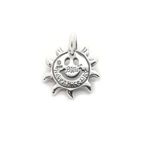 C388 Happy Face Sun Charm