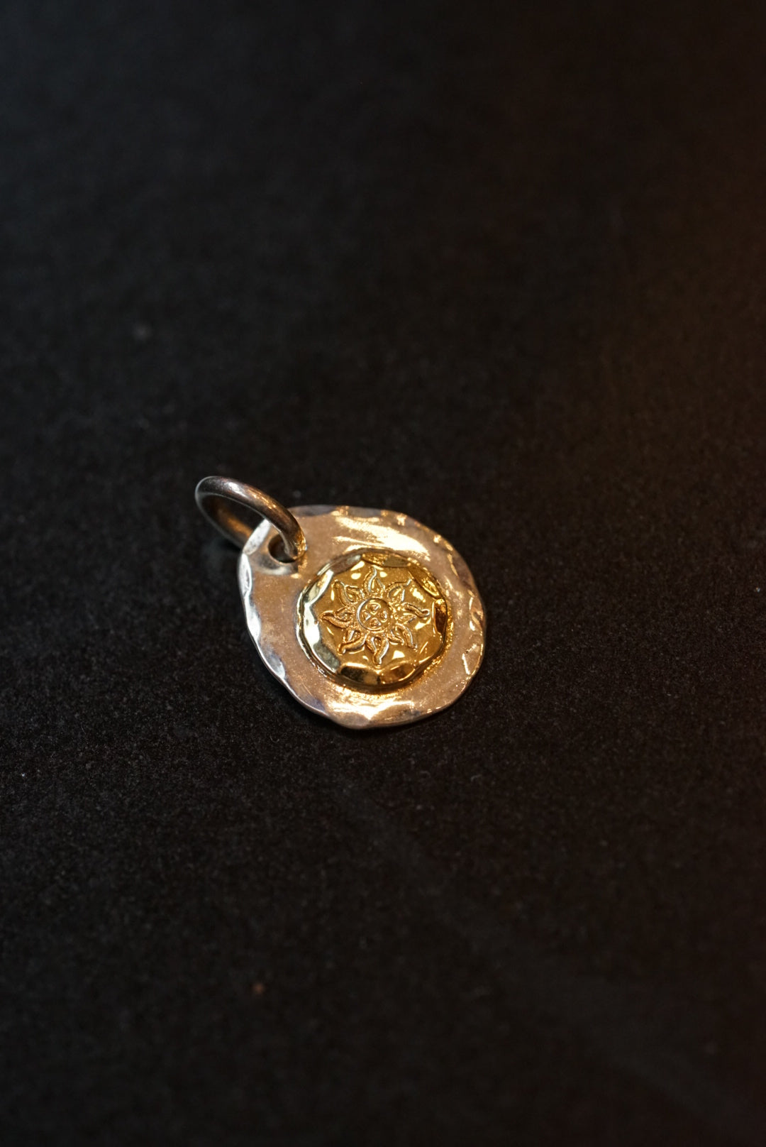 Albatory 18K Gold point Small Silver Metal