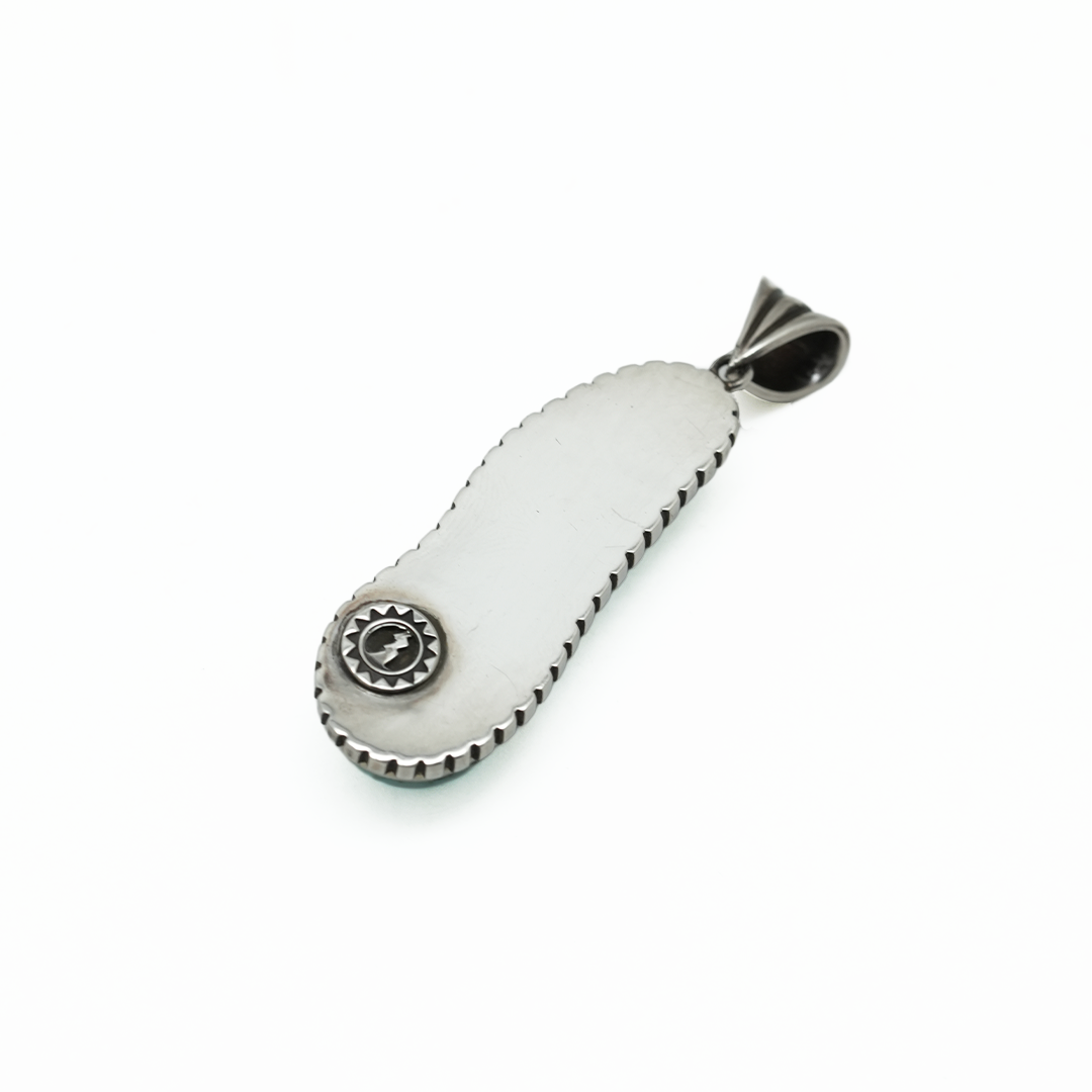 Silver Dollar Craft Turquoise Mountain Top