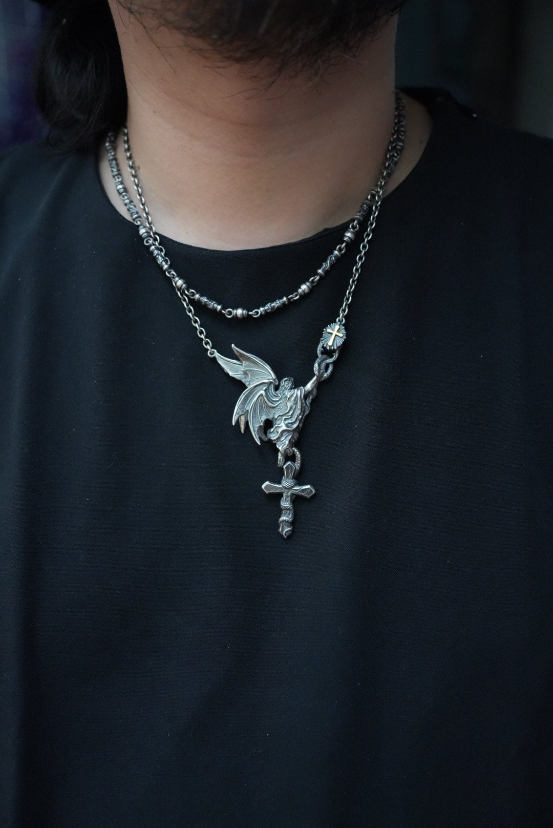 Guardia Pride - Lucifer Pendant w/ Chain 3