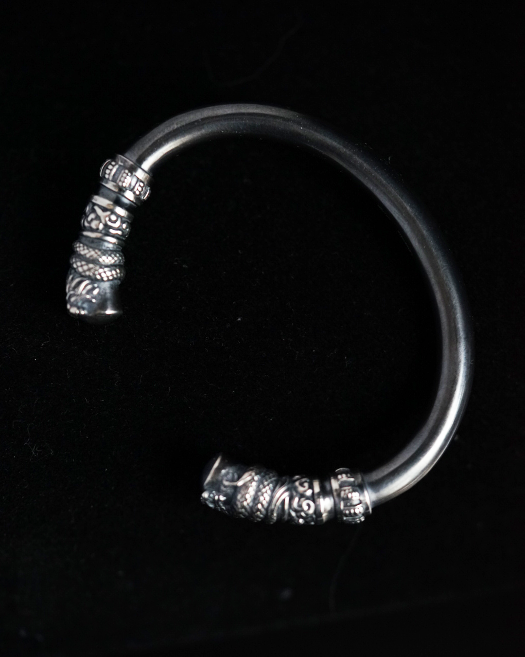 Guardia Silver Golden Cudgel Bangle 1