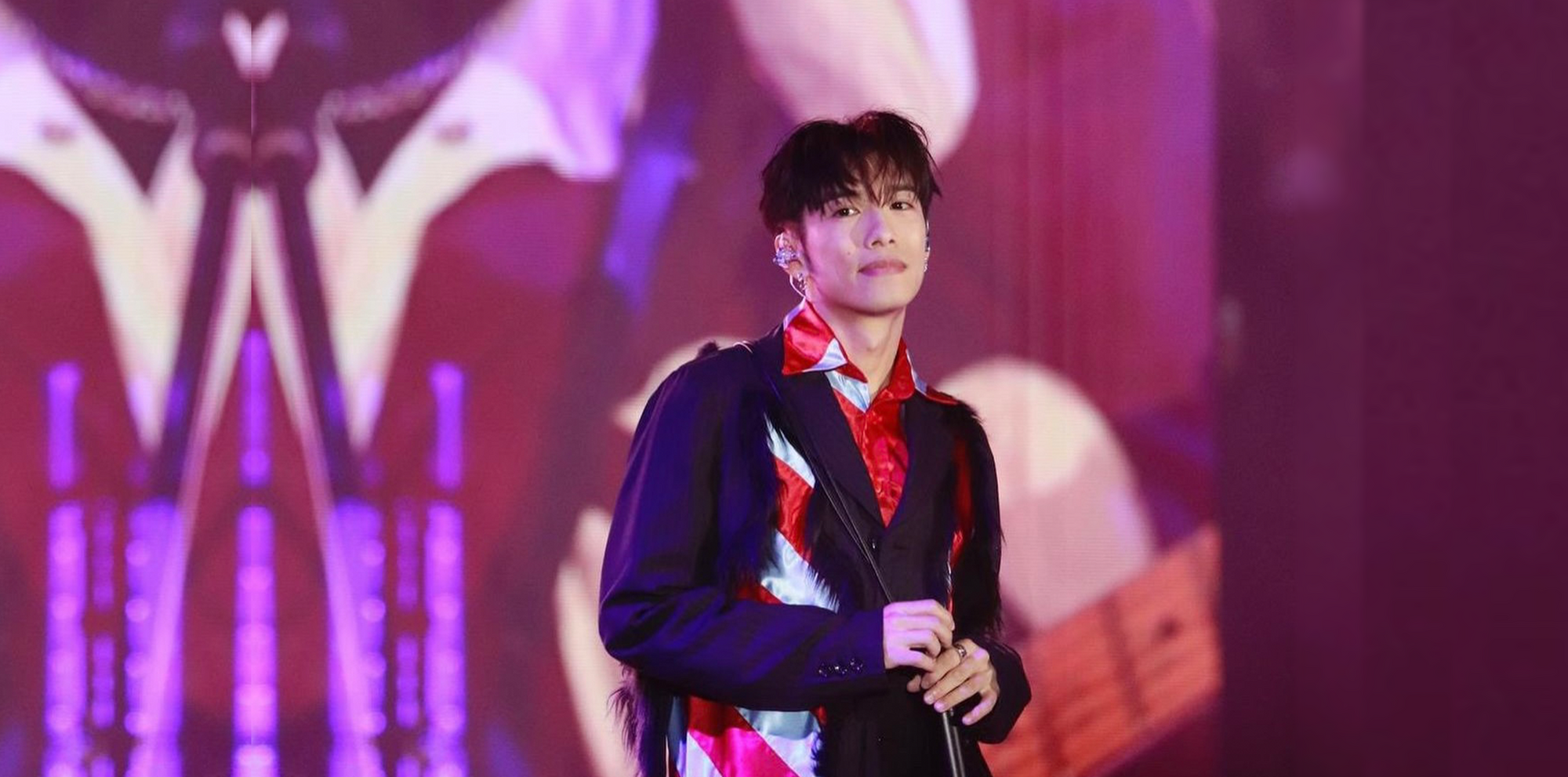 Hung Ka Ho wearing DEOPUZ jewellery at KKBOX Music Award 2024