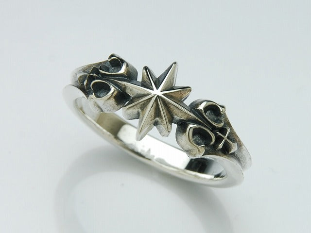 8 Point Star Ring