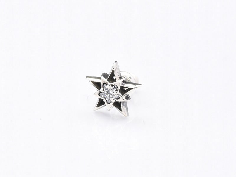 Deal Design Drop Star Earrings with stone