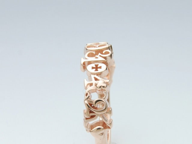 Deal Design Shuffle Number Pink Ring